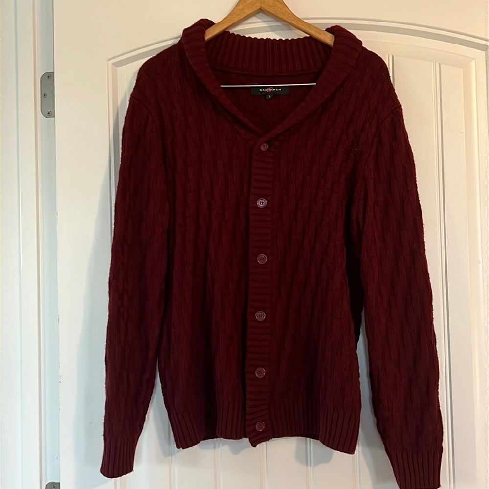 Bachrach Vintage Grandpa Cardigan Size L